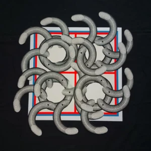 Miroslav Šutej: Mobilna grafika 70x70 cm