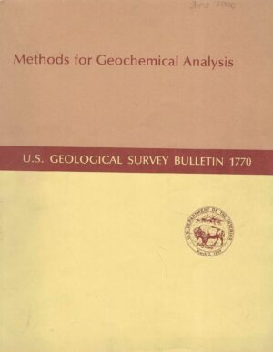Philip A. Baedecker: Methods for Geochemical Analysis