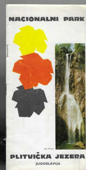 Nacionalni park Plitvička jezera: letak, 1963.
