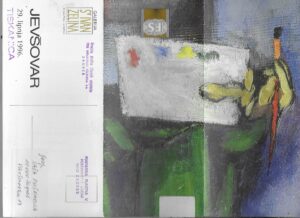 POZIVNICA za predstavljanje monografije i izložbe slikara Marijana Jevšovar