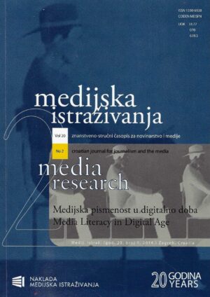 W. Jamews Potter, Jelena Jurišić, Danijel Labaš: Medijska pismenost u digitalno doba/Media literacy in Digital Age
