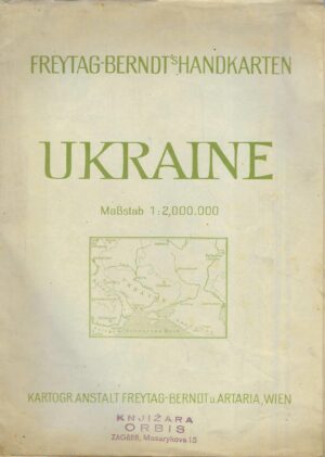 Ukraine - Freytag-Berndt's Handkarten
