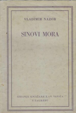 Vladimir Nazor: Sinovi mora