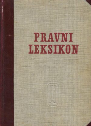 Iso Baruh (ur.): Pravni leksikon