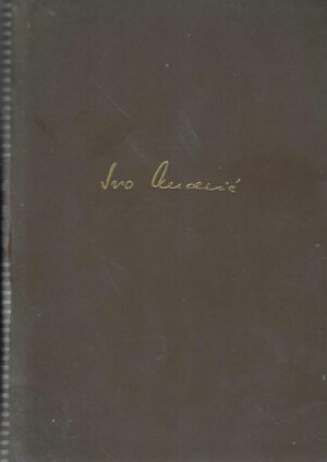 Ivo Andrić: Staze, Lica, Predeli