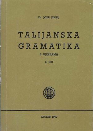 Josip Jernej: Talijanska gramatika s vježbama 2