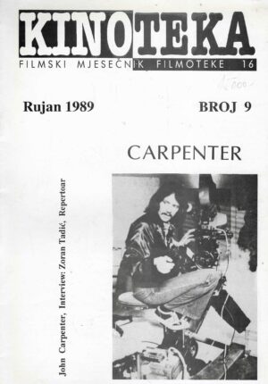 Kinoteka - filmski mjesečnik filmoteke 16, broj 9, rujan 1989.