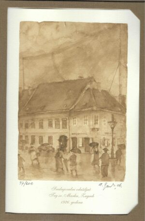 Srednjovjekovni odašiljač - Trg Sv. Marka, 1926.