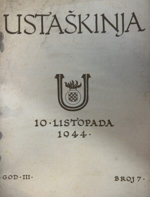 Ustaškinja - broj 7, 10. listopada 1944.