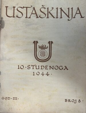 Ustaškinja - broj 8, 10. studenoga 1944.