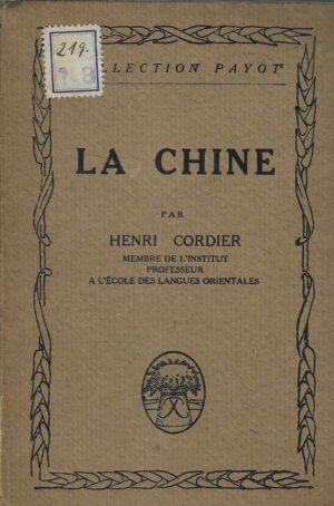 Henri Cordier: La Chine