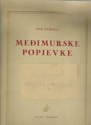 Ivo Flögel: Međimurske popievke