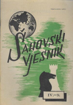 Šahovski vjesnik - God 4., broj 9, septembar 1950.
