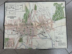 Karta grada Zagreba - Zagrebački zbor, Martićeva ulica