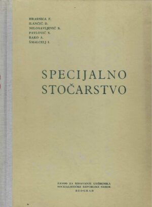 F. Hrasnica i dr.: Specijalno stočarstvo