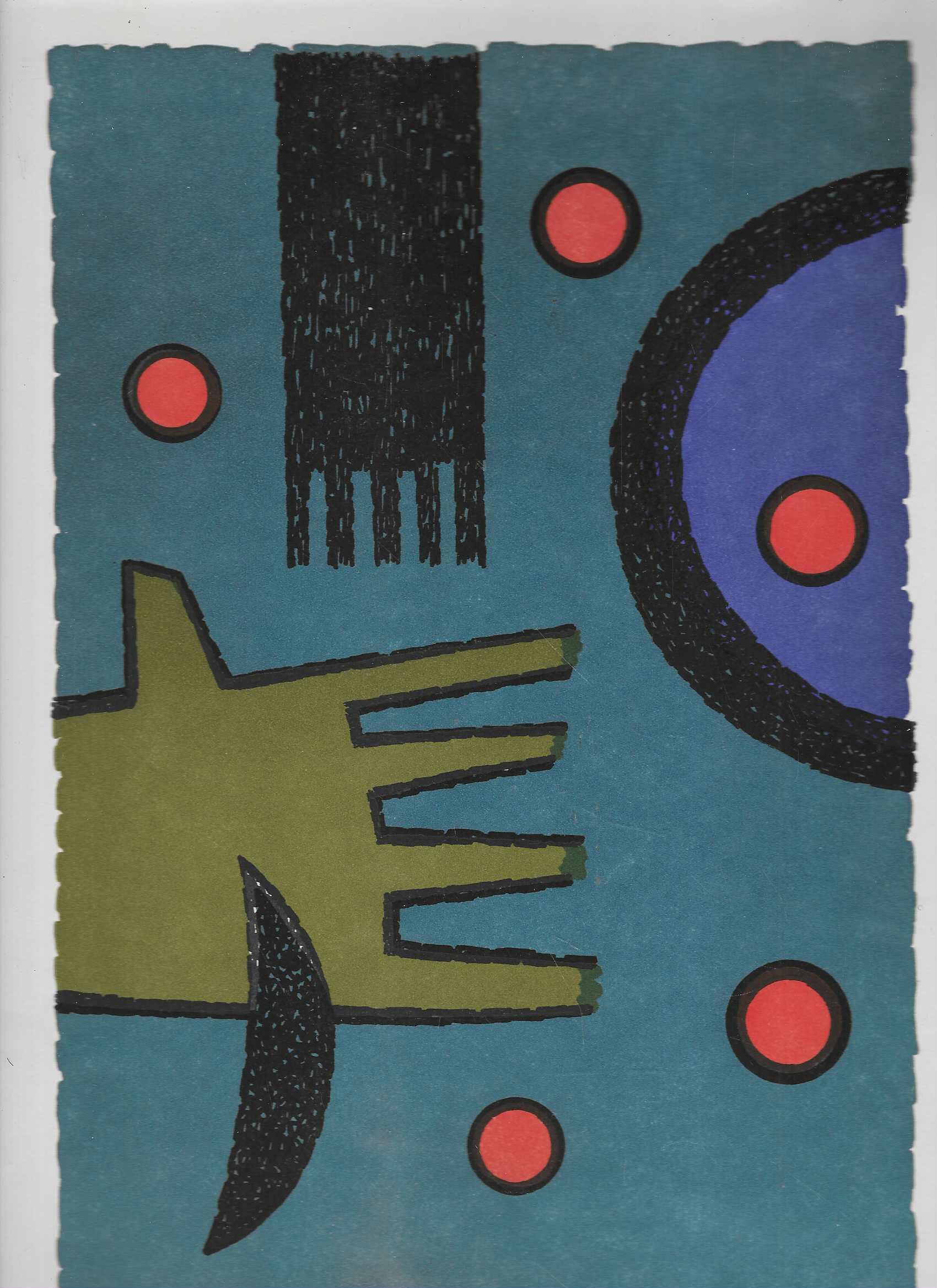 Lazar Vujaklija: Grafička mapa Kragujevac 1941 - Crvena pesma