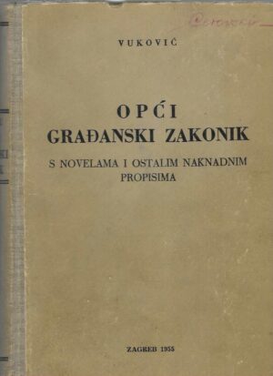 Mihajlo Vuković (priredio): Opći građanski zakonik