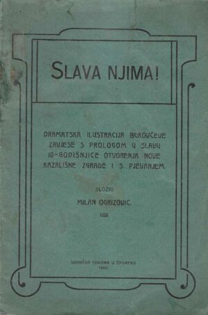 Milan Ogrizović: Slava njima!