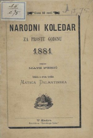 Narodni koledar za prostu godinu 1881