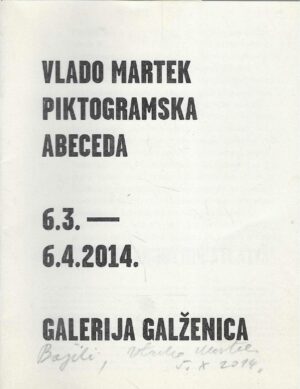 Vlado Martek - Piktogramska abeceda (S potpisom umjetnika)