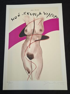 Dimitrije Popović: Grafika 49x34 cm