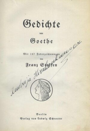 Goethe: Gedichte