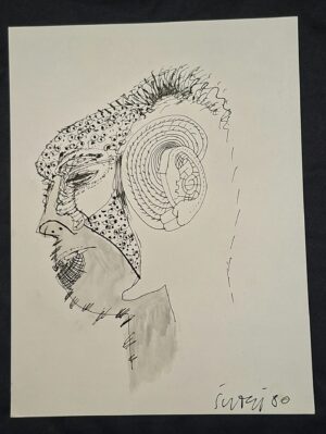 Miroslav Šutej: Crtež 22x17 cm