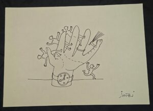 Miroslav Šutej: Crtež 30x21 cm