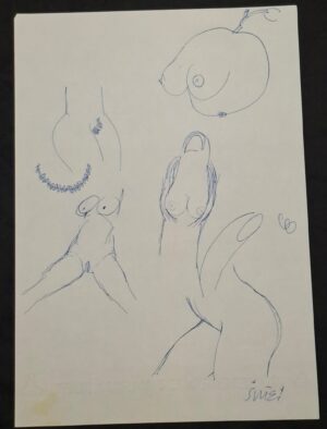 Miroslav Šutej: Crtež 30x21 cm