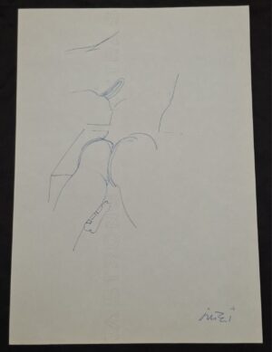 Miroslav Šutej: Crtež 30x21 cm