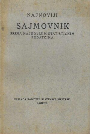 Najnoviji sajmovnik prema najnovijim statističkim podatcima