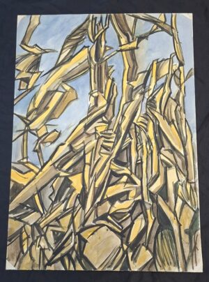 Predrag Goll: Kukuruz 51x36 cm