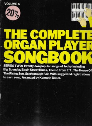 The Complete Organ Player Songbook