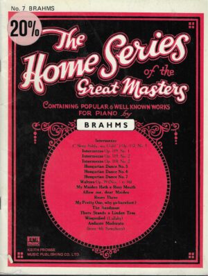 The Home Series of the Great Masters 7 - Brahms
