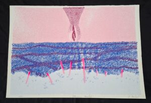 Zdravko Milić: Grafika 35x50 cm