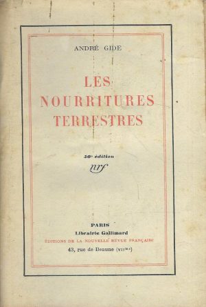 André Gide: Les nourritures terrestres