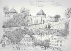 M. Gerstenhofer: Grafike - Gradovi Bosne i Hercegovine