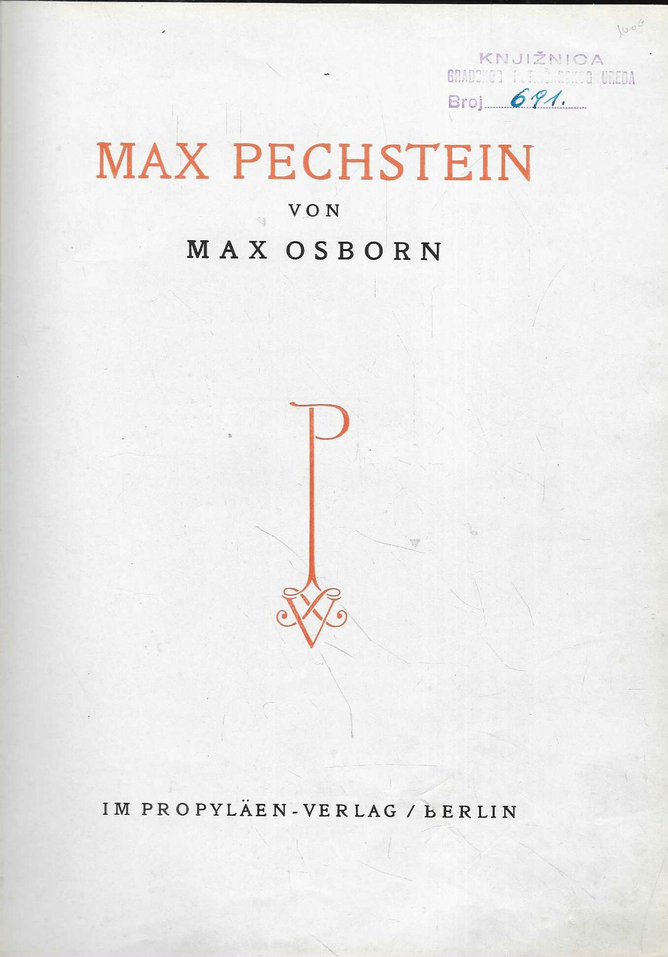 Max Osborn: Max Pechstein - Slika 8